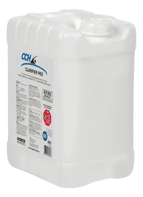 cch clarifier pro commercial pool clarifier for cloudy water